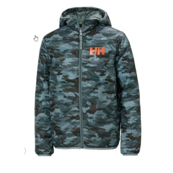 Helly Hansen Juniors' Infinity Insulator Jacket Size 16 Grey and Grey Camo - Picture 6 of 7